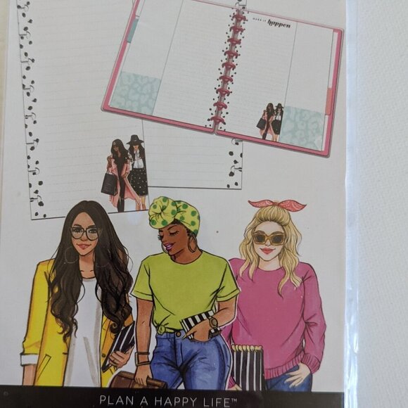 NWT Happy Planner Rong Rong 'Make It Happen' 60 Classic Half Sheet Paper Fashion - Picture 5 of 7